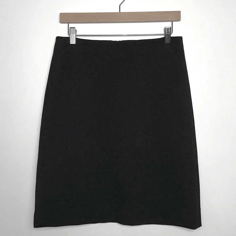 EVERLANE Black Ponte Skirt - Picture 4 of 9